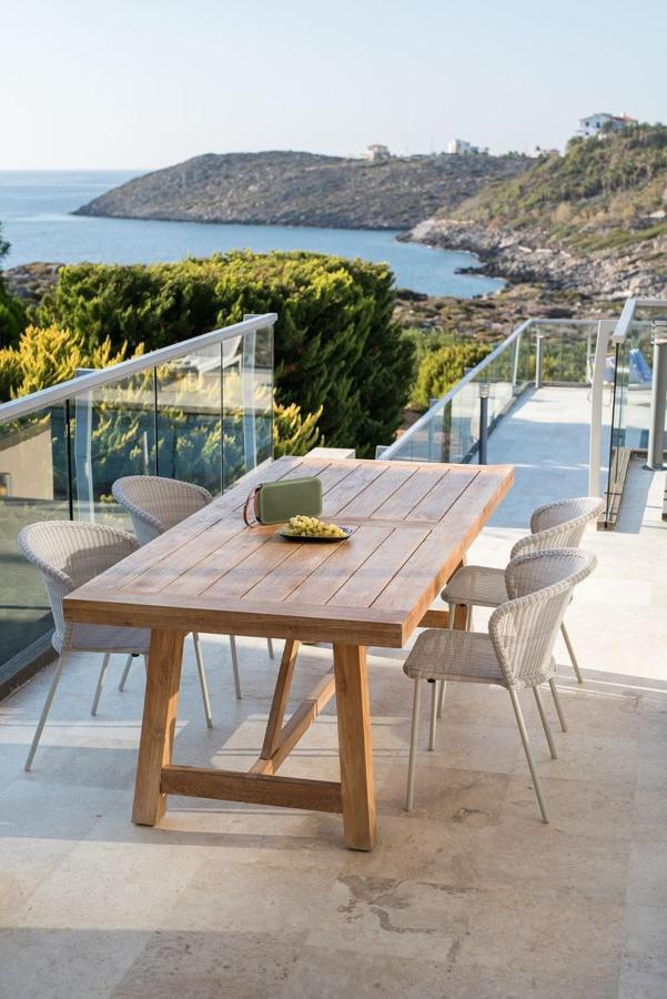 Magnifique Villa Avec Piscine Au Bord De Mer Chorafakia Eksteriør bilde